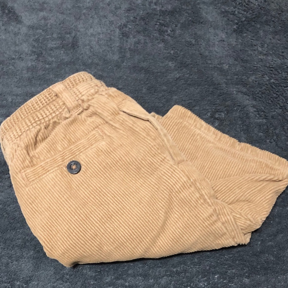 ‼️SOLD‼️Lullaby Club • Corduroy Khaki Baby Dress Pants (3M) - Picture 6 of 6